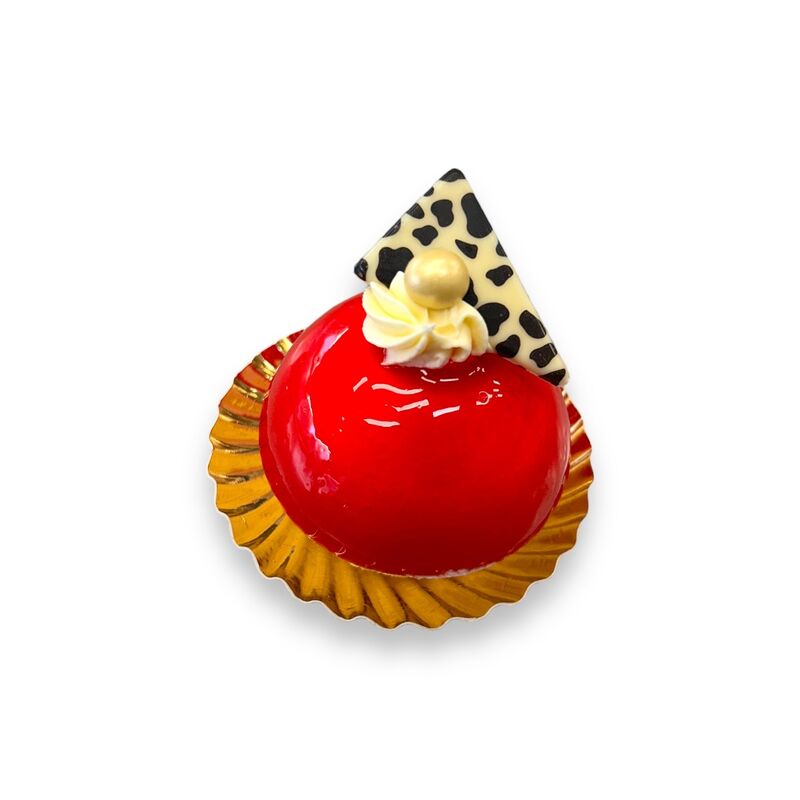 Bavarois aardbei