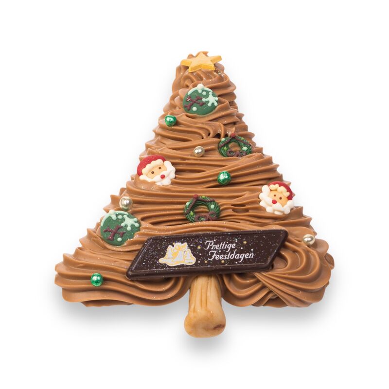Chocolade-room kerstboom